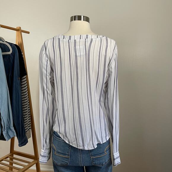 Rails • Grace Patriot Striped Lace Up Top - Picture 3 of 7